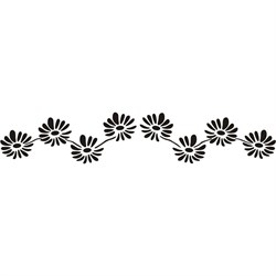 Виниловый трафарет STMDECOR Венок - фото 16593084