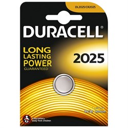 Батарейка Duracell CR2025 - фото 16593112