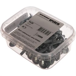 Мебельный болт качественный крепеж 6x20 DIN603 (70 шт.) - фото 16593824