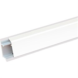 Алюминиевый плинтус для столешниц ООО ДЕКОПЛИНТ белый матовый, 3 м - фото 16594240