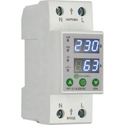 Реле контроля напряжения и тока РЕЛЕОН RV121823063 - фото 16594918