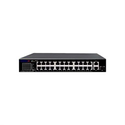 Коммутатор TRASSIR Ethernet, PoE TR-NS1126-225-24PoE - фото 16596565