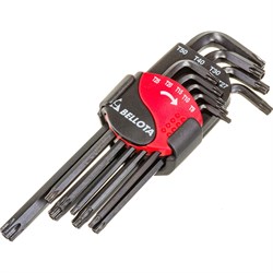 Набор ключей Bellota Torx с воронением - фото 16596803