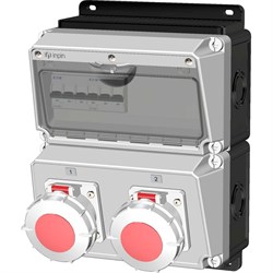 Комбинация розеток для рефрижераторных контейнеров INPIN 1602011 - фото 16598424