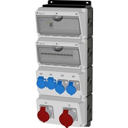 Комбинация розеток INPIN 940335r - фото 16598448