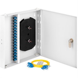 Настенный оптический кросс NIKOMAX NMF-WP16SCUS2-IP-ES-GY - фото 16600575