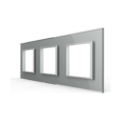 Рамка для розетки LIVOLO BB-C7-SR/SR/SR-15 - фото 16602282