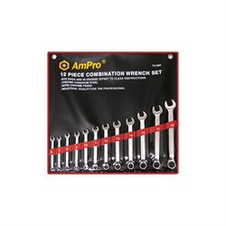 Набор комбинированных ключей AmPro T41280 - фото 16602834