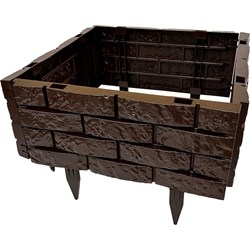 Декоративный садовый заборчик-конструктор ГеоПластБорд 106 - фото 16603282