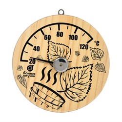 Термометр для бани и сауны Банные Штучки Листья - фото 16605881