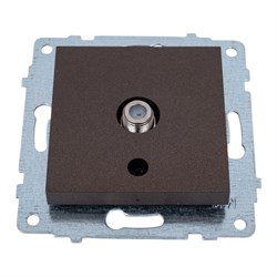 Механизм розетки OVIVO спутник F-коннектор - фото 16605901