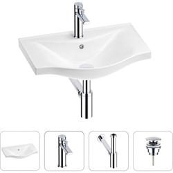 Раковина для ванной Wellsee Bisou - фото 16606626