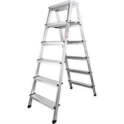 Алюминиевая стремянка Kanat twin - фото 16607147