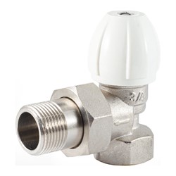 Угловой регулирующий клапан радиатора Profactor PF RVA 371 - фото 16608084