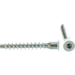 Оцинкованная шурупная стяжка Element 7х50 мм (50 шт.) - фото 16609800