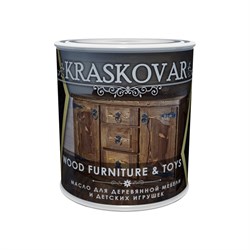 Масло для мебели и детских игрушек Kraskovar Wood Furniture & Toys - фото 16610058