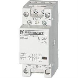 Модульный контактор Benedict R25-40 230 - фото 16610354