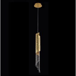 Подвесной светильник Crystal lux Credo SP1 Gold - фото 16612847