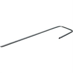 Особопрочные оцинкованные Г-образные скобы садовые для агротекстиля ООО "ПРОГРЕССТЛТ" Скобы СКГ020 Г-образные - фото 16612870