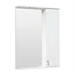 Правый зеркальный шкаф Runo Мерида 58 - фото 16614389