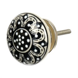 Керамическая ручка для мебели BlumenHaus Подсолнух - фото 16614430