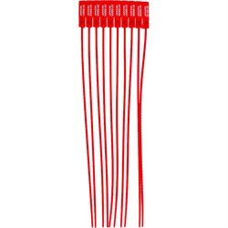 Пластиковая номерная пломба для опечатывания REXANT 07-6121 - фото 16614926