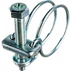 Оцинкованный проволочный винтовой хомут CNIC 55А1922 52582 - фото 16616095