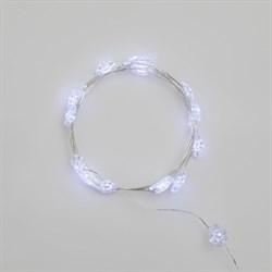 Гирлянда Neon-Night Снежинки 2м 20LEDбелые - фото 16616238