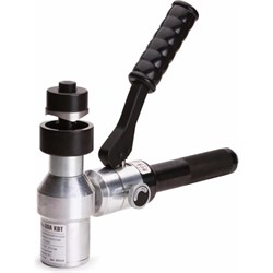 Ручной угловой гидравлический пресс для пробивки отверстий КВТ ПГРОу-60А - фото 16616348