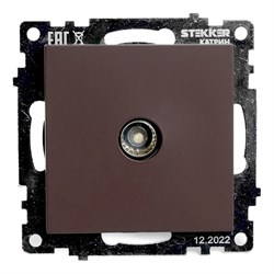 1-местная телевизионная розетка Stekker GLS00-7108-05 серия Катрин - фото 16616351