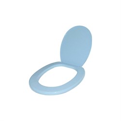 Сиденье для унитаза ИнкоЭр голубое - фото 16618156