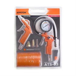 Набор пневмоинструментов Кратон ATS-03 - фото 16618339