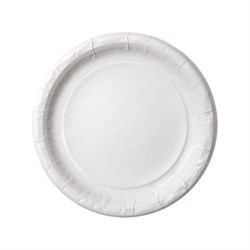Одноразовая бумажная тарелка Комус Эконом - фото 16618648
