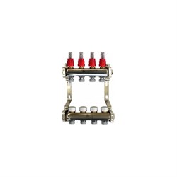 Коллекторный блок для теплого пола GEKON GK 74104 - фото 16623995