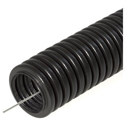 Безгалогенная гофрированная труба ПНД Строитель 022051 - фото 16624447