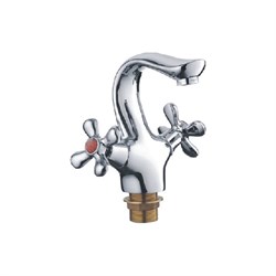 Двухвентильный смеситель для раковины Rainsberg R7201F - фото 16624790