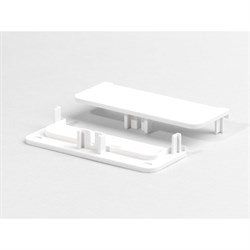 Заглушка глухая для U-образного профиля GOLA 8007 №23 (белый)(L+R) ООО "ГАРД" 01-00008584 - фото 16624919