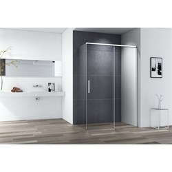 Душевой уголок Cezares DUET SOFT-M-AH-1-160/80-C-Cr - фото 16627267