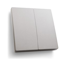 Двухклавишный беспроводной выключатель-кнопка FERON TM82 - фото 16627991