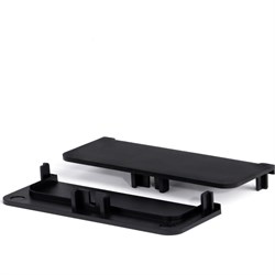 Заглушка глухая для U-образного профиля GOLA 8007 №22(черный)(L+R) ООО "ГАРД" 01-00008566 - фото 16629600