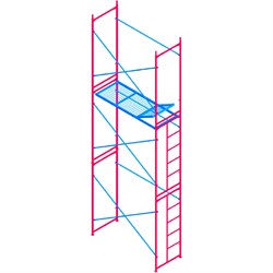 Комплект рамных лесов МЕГА 775 - фото 16631708