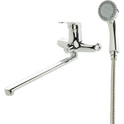 Универсальный смеситель для ванны Agger Exact - фото 16632623