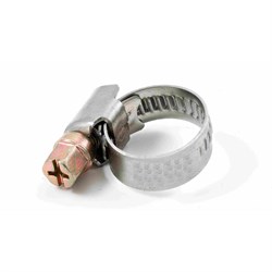 Червячный нержавеющий хомут NOVOCRAFT 121-09W025 CM - фото 16634378