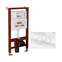 Инсталляция для подвесного унитаза Bauedge Q111300-Q00010 - фото 16636914