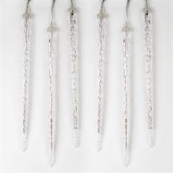 Фигурный светодиодный занавес Uniel ULD-E3005-300/DTK ICICLE Сосульки - фото 16637483