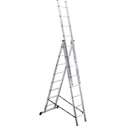 Алюминиевая трехсекционная лестница UFUK 411308 - фото 16638664