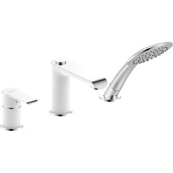 Смеситель на борт ванны Rossinka W40-39 - фото 16642260