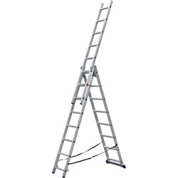 Трехсекционная алюминиевая лестница SMARTY SN011-308 - фото 16643487