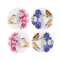 Уличный термометр Park Цветы и птицы - фото 16644867