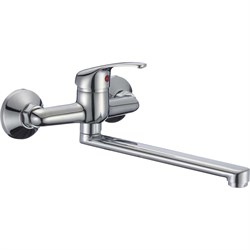 Одноручный настенный смеситель для умывальника Eleanti 0402.857 - фото 16646835